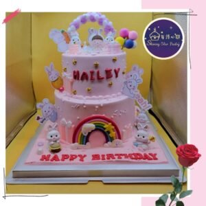 A194 - 小白兔百日宴主題✨