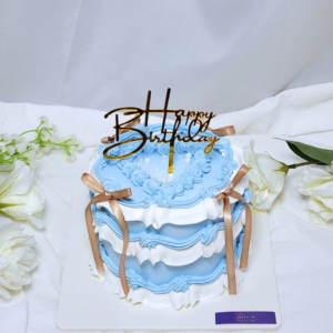 Blue Ribbon Cake Design