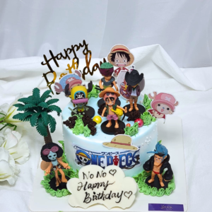 One Piece Adventure Cake Design