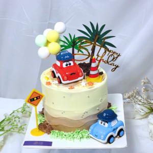 Toy Cars Cake Design