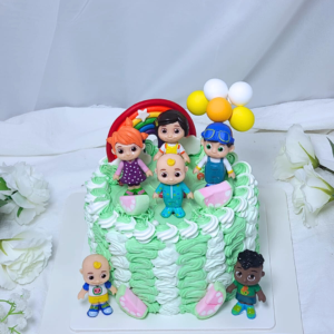 Cocomelon Melon Themed Cake Design