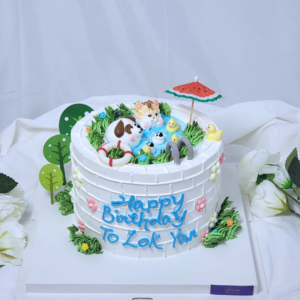 Animai Swimming in the Cake Pool Design