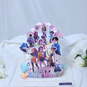 K-Pop Demon Hunter Cake Design