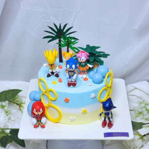 Sonic the Hedgehog Cake Design