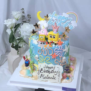 SpongeBob & Patrick Cake Design