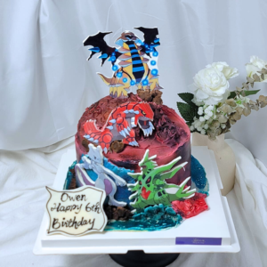 Pokemon Sugar Printing Cake Design
