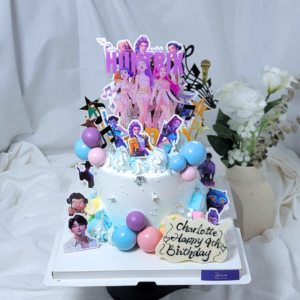 Kpop Demon Hunters Cake Design