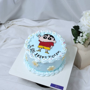 Shin-chan Chocolate Art Cake Design