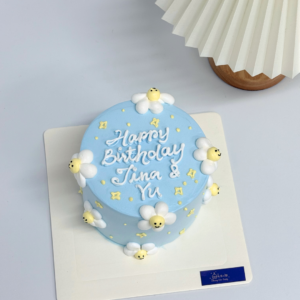 Smiley Face Cake Design